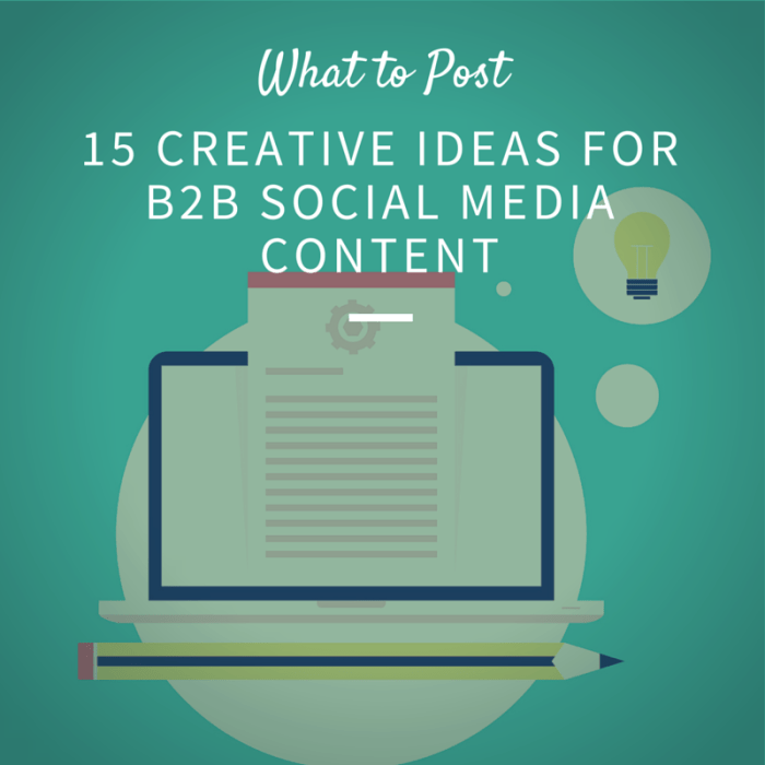 Creating Social Media Content for B2C