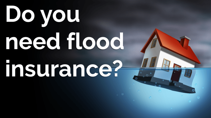 Flood insurance policies